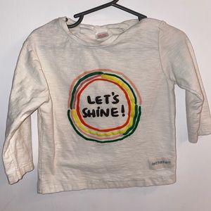 Zara long sleeve tee